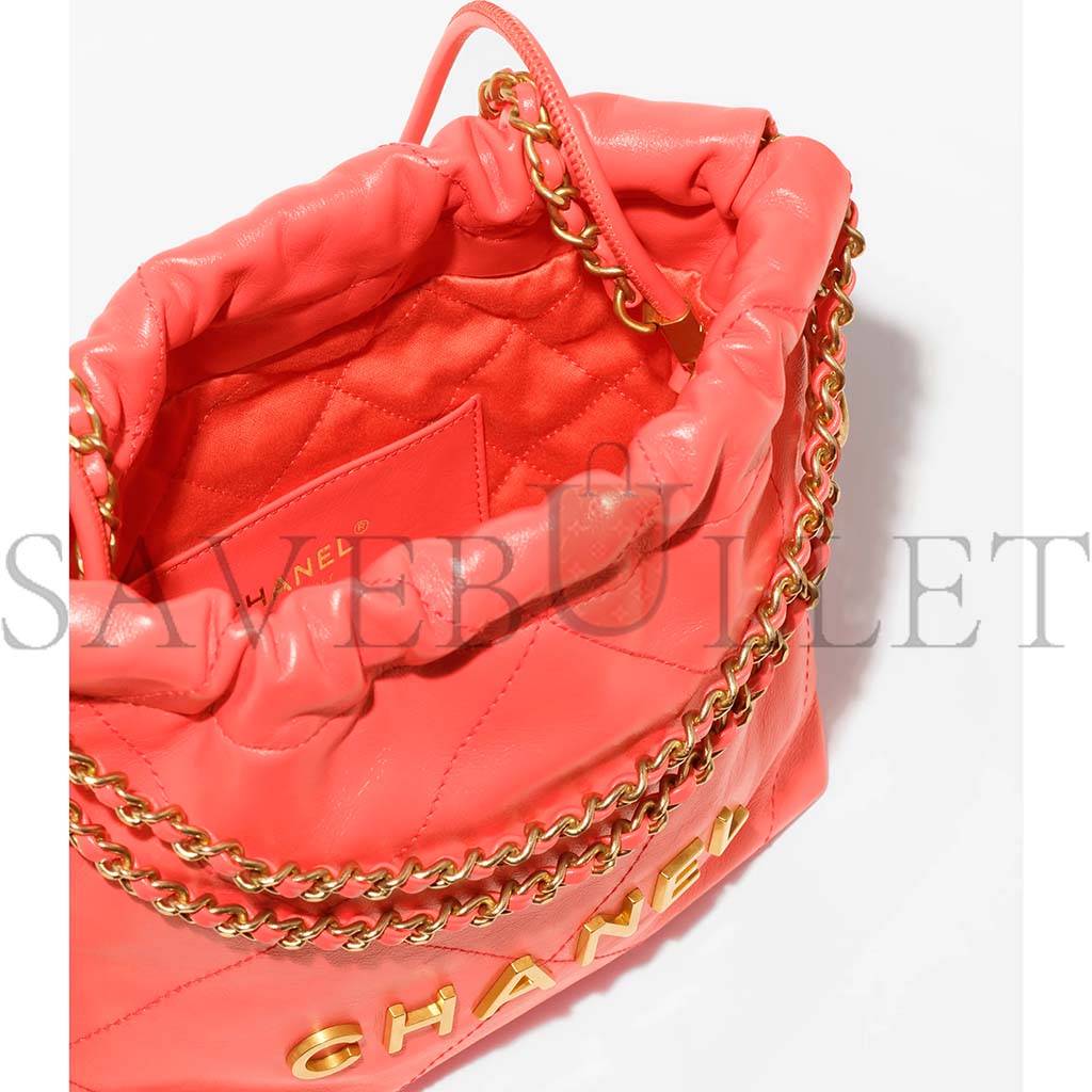 Ch*el 22 mini handbag as3980 b08037 nn275 (20*19*6cm)